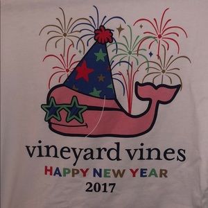 2017 New Years Vineyard Vines Long Sleeve Tee